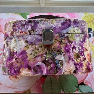 Vintage Makeup Case Jewelry Box